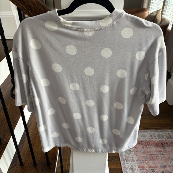 Rachael Zoe Gray Polka Dot Top - Picture 5 of 5